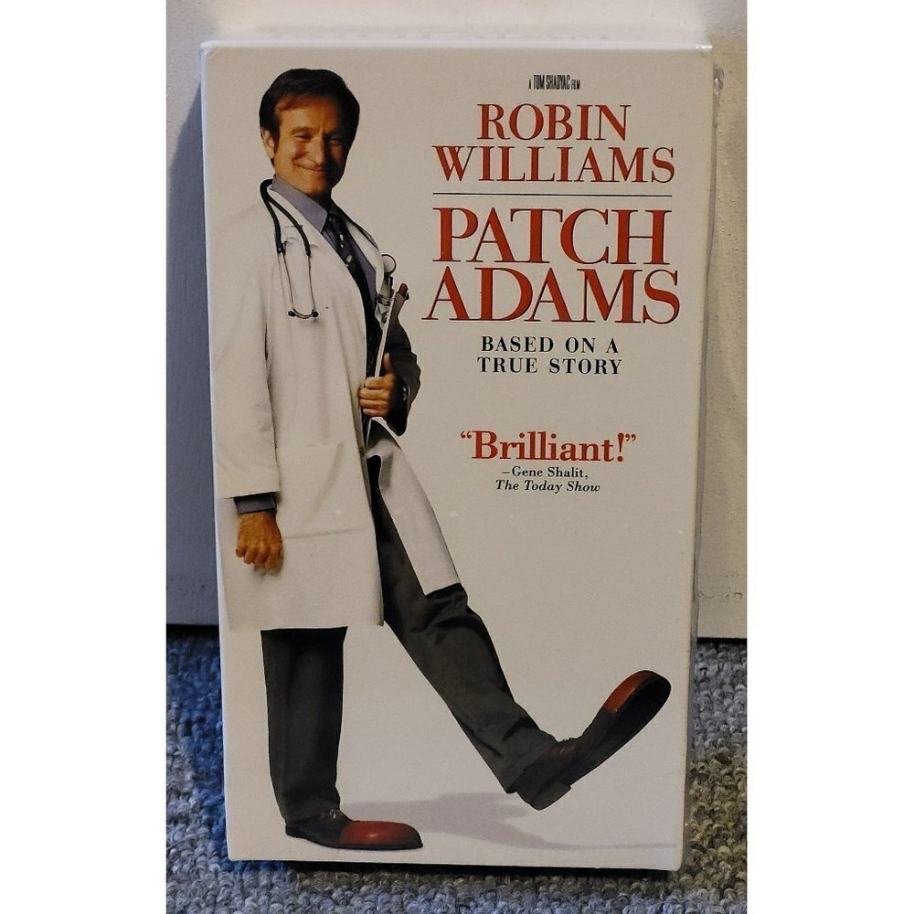 Brand New Sealed - Patch Adam's VHS Tape - Robin Williams Canadian Version  1999